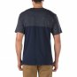 VANS STAY FLY MADRID FLYS TEE T SHIRT TOP MENS M OFF THE WALL BLUE POCKET SKATE