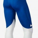 NEW Nike Vapor Speed Men's 3/4 Football Tights 835340-480 Blue 2XL $70 MSRP XXL