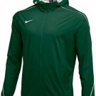Nike Running Team Woven Rain Hooded Jacket AJ3654-341 Men’s Size L LARGE GREEN
