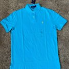 Polo Ralph Lauren Men Classic Fit Mesh Polo Shirt S M AQUA BLUE