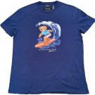 Polo Ralph Lauren Mens Limited Polo Bear T-Shirt Blue SURFING M L XL