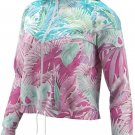 NWT Nike CT6073-496 Women's M Sportswear Windrunner Cropped Jacket Floral Multi