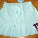 REEBOK NEW YORK GIANTS JERSEY DRESS FLIRTY SKIRT NWT M MEDIUM MD SKY BLUE SEXY