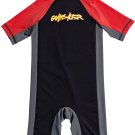 Quiksilver Boys' Spring Boy Rashguard Surf Shirt Toddler 2 3 4 5 6 Red Black Gr