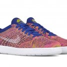 Nike Tennis Classic Ultra Flyknit Blue Pink Womens sz 9 Casual Shoes 833860-400