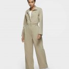 Nike Sportswear Women's Coveralls CU5960-342 STONE (Size LARGE) L NWT MSRP $100
