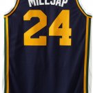 ADIDAS UTAH JAZZ PAUL MILLSAP JERSEY XXL 2XL SWINGMAN REV 30 ATLANTA HAWKS BLUE