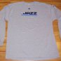UTAH JAZZ GAME USED TEAM ISSUE 2XLT T SHIRT LONG SLEEVE