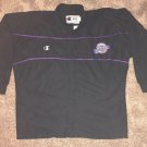 BLACK JOHN STOCKTON UTAH JAZZ GAME USED WORN CHAMPION JACKET UNIFORM JERSEY NBA