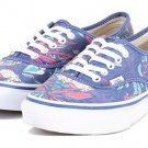 VANS VAN DOREN 3.5 mens BLACK PARROT SHOES FLORAL NEW NIB WOMENS 5 OLD SKOOL
