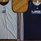 UTAH JAZZ GAME USED WORN THROWBACK WARM UP JERSEY 4XL 4XLT ISSUE TEAM BIG TALL