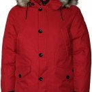 NEW Polo Ralph Lauren Men's Long Winter Down Hooded Winter Parka RED M L XL