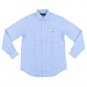 Polo Ralph Lauren Men LONG SLEEVE Oxford Sport Shirt, BLUE CHECKERED S