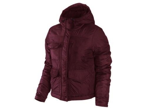 WOMENS NIKE 6.0 STRATTON COAT JACKET S SMALL SAMPLE PUFFER PUFFY HOODIE 445917
