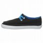 NWOB VANS AUTHENTIC RATA VULC BLACK BLUE SHOES KIDS 1.5 NEW KARATE SURF SK8