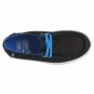 NWOB VANS AUTHENTIC RATA VULC BLACK BLUE SHOES KIDS 1.5 NEW KARATE SURF SK8