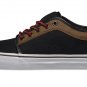 VANS CHUKKA LOW LEATHER BLACK BROWN SZ SIZE MENS 6.5 24.5 CM SHOES WOMENS 8 NEW