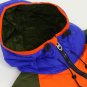 Polo Ralph Lauren Puffer Down Fleece Jacket Coat Orange/Olive/Blue MENS M MEDIUM