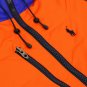 Polo Ralph Lauren Puffer Down Fleece Jacket Coat Orange/Olive/Blue MENS M MEDIUM