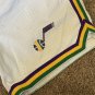 KARL MALONE UTAH JAZZ GAME USED WORN SHORTS UNIFORM SIZE 42 WHITE CHAMPION GU