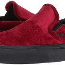 Vans Classic Slip on Velvet Oxblood Black VN0A38F7NQB Women's Size: 5 NEW NIB