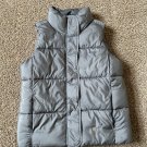 Columbia Women's Pioneer Summit VEST Jacket GREY XL0854 PUFFER LARGE L damaged