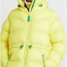 NWT $225 HUNTER ORIGINAL A-line Women XL Puffer Winter Jacket LIGHTNING YELLOW