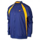 NIKE Men's Jordan AJ1 Muscle Wind Break Jacket FZ PURPLE GOLD LAKERS 558840 XL