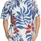 Quiksilver Mens WHITE FOURTH FLOWERS Button Down WATERMAN COMFORT FIT Shirt M-2X