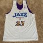 UTAH JAZZ CHAMPION GAME USED WORN TROY HUDSON MOUNTAIN STYLE WARM UP JERSEY XXL