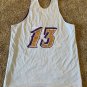 UTAH JAZZ CHAMPION GAME USED WORN MARK JACKSON MOUNTAIN STYLE WARM UP JERSEY XXL
