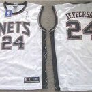 NEW JERSEY NETS JEFFERSON JERSEY XXL 2XL 2X REEBOK SPURS NWT HOME WHITE