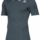 adidas Techfit Lax Jersey Men's Lacrosse 12RVA OXW4 ONIX WHITE GREY XL