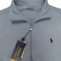 POLO Ralph Lauren Men's Performance Full Zip Ribbed Knit Sweater Blue M L XL XXL