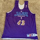UTAH JAZZ CHAMPION GAME USED WORN DONYELL MARSHALL MOUNTAIN STYLE WARM UP JERSEY