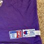 UTAH JAZZ CHAMPION GAME USED WORN DONYELL MARSHALL MOUNTAIN STYLE WARM UP JERSEY