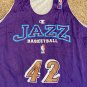 UTAH JAZZ CHAMPION GAME USED WORN DONYELL MARSHALL MOUNTAIN STYLE WARM UP JERSEY