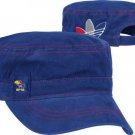 NEW ADIDAS Kansas Jayhawks adidas Royal Women's Sweet Season Military Hat TEAM