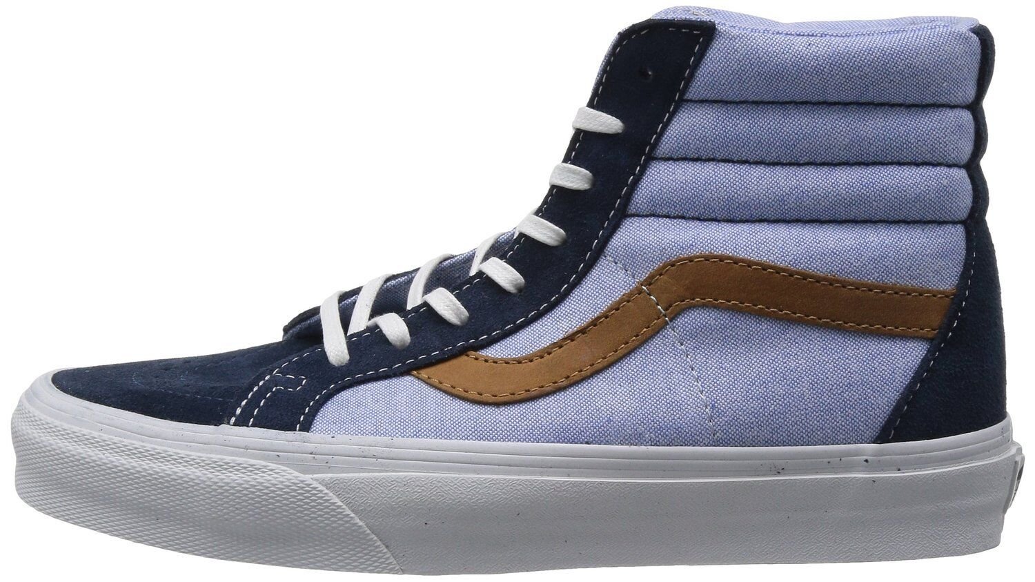 NEW Vans SK8-HI REISSUE CA (C&P) Dress Blues Men's Skate Shoes Size 7.5 US PLAID