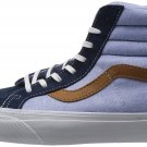 NEW Vans SK8-HI REISSUE CA (C&P) Dress Blues Men's Skate Shoes Size 7.5 US PLAID
