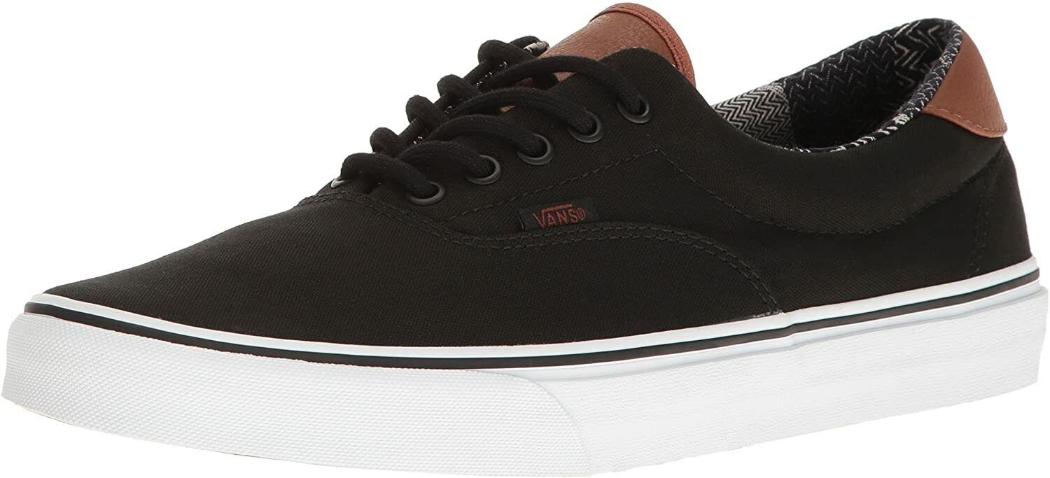 NEW VANS ERA 59 C&L BLACK/MATERIAL MIX MENS shoes SIZE 6.5 7.5 9.5
