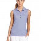 New Women's XS Puma Golf Dry Cell Solid Sleeveless Polo Persian Violet 562680 08