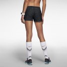 Nike 2.5" Luxe Textured Womens SZ S Running Shorts BLACK 589083 SOCCER TRAINING