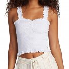NEW Roxy Sunday Mind Tank QUIKSILVER WHITE SMALL S SHIRT TUBE TOP NWT  SUMMER