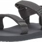 Quiksilver Men's Monkey Caged Sandal Grey NEW 13(46) M US BEACH SURF STRAP