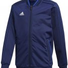 NEW adidas Boys LARGE L Condivo 18 Polyester Jacket CF4334 NAVY BLUE
