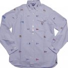 POLO Ralph Lauren Mens Classic Fit Oxford Button-down Shirt PENNANT BULLDOG L