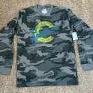 NEW Men's Columbia sportswear Long Sleeve Camouflage CAMO T-Shirt Size M MEDIUM