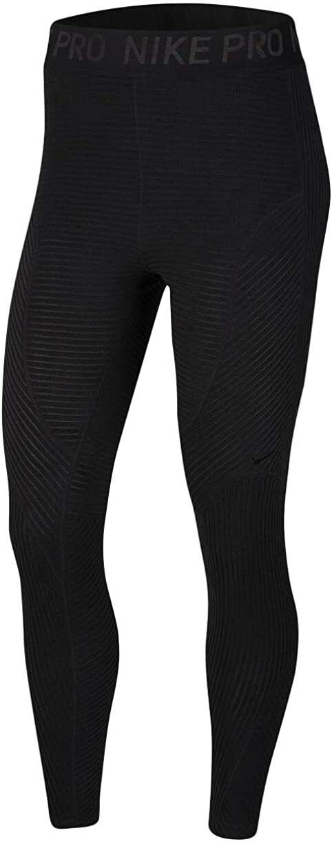 Nike Pro Hyperwarm Women&acirc;��s Velour Tights Bv5562-010 S NEW NWT BLACK PANTS