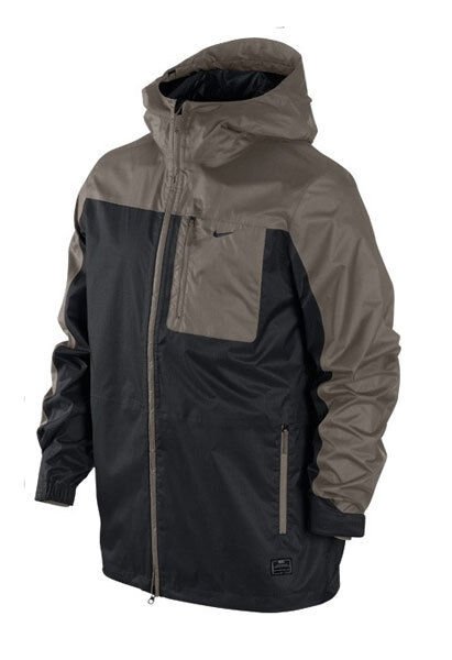 NEW NIKE STORM FIT KIMBALL JACKET LARGE LG L GREYISH BROWN CHARCOAL 479451 055